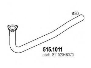 ASSO 515.1011 išleidimo kolektorius
81152046070