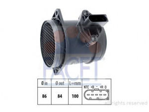 FACET 10.1194 oro masės jutiklis 
 Variklis -> Variklio elektra
07D 906 461