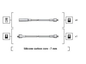 MAGNETI MARELLI 941318111230 uždegimo laido komplektas 
 Kibirkšties / kaitinamasis uždegimas -> Uždegimo laidai/jungtys