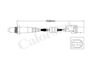 CALORSTAT by Vernet LS150014 lambda jutiklis 
 Variklis -> Variklio elektra
11787557756, 11787558055, 0065422718