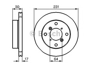 BOSCH 0 986 478 721 stabdžių diskas 
 Stabdžių sistema -> Diskinis stabdys -> Stabdžių diskas
55311 80F01, 55311 80F02, 55311 80F03