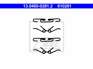 ATE 13.0460-0281.2 priedų komplektas, diskinių stabdžių trinkelės 
 Stabdžių sistema -> Diskinis stabdys -> Stabdžių dalys/priedai
2D0 698 295 A