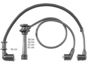 BERU ZEF1143 uždegimo laido komplektas 
 Kibirkšties / kaitinamasis uždegimas -> Uždegimo laidai/jungtys
OK 9A 418 140B, OK 9A 418 150B