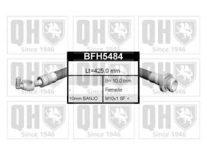 QUINTON HAZELL BFH5484 stabdžių žarnelė 
 Stabdžių sistema -> Stabdžių žarnelės
97 124 879