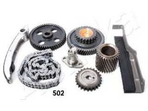 ASHIKA KCK502 pavaros grandinės komplektas 
 Variklis -> Variklio uždegimo laiko reguliavimo kontrolė -> Sinchronizavimo grandinė/įtempiklis/kreiptuvas -> Pavaros grandinės komplektas
ME190013, ME190016, ME191640, ME200244