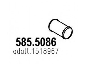 ASSO 585.5086 išleidimo kolektorius
9518967