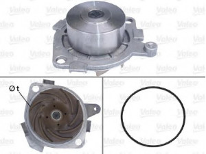 VALEO 506516 vandens siurblys 
 Aušinimo sistema -> Vandens siurblys/tarpiklis -> Vandens siurblys
7762926, 7762926