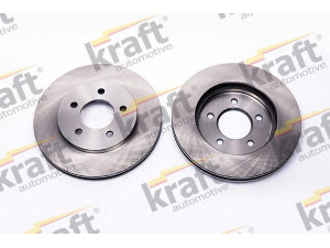 KRAFT AUTOMOTIVE 6048550 stabdžių diskas 
 Stabdžių sistema -> Diskinis stabdys -> Stabdžių diskas
0 4683 260, 0 4683 432, 0 4721 820