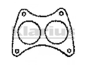 KLARIUS 410209 tarpiklis, išleidimo kolektorius
16175200