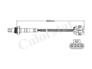 CALORSTAT by Vernet LS140475 lambda jutiklis
90540985, 90540985