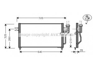 AVA QUALITY COOLING MT5105 kondensatorius, oro kondicionierius 
 Oro kondicionavimas -> Kondensatorius
MB657967, MB115814, MR115814, MB657967