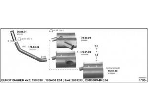 IMASAF 539000051 išmetimo sistema 
 Išmetimo sistema -> Išmetimo sistema, visa