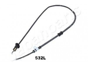 JAPANPARTS BC-532L trosas, stovėjimo stabdys 
 Stabdžių sistema -> Valdymo svirtys/trosai
MB950335