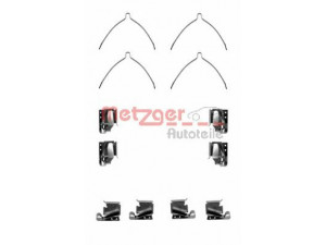 METZGER 109-1269 priedų komplektas, diskinių stabdžių trinkelės 
 Stabdžių sistema -> Diskinis stabdys -> Stabdžių dalys/priedai
04412 69000