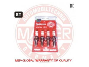MASTER-SPORT BKR6E-11-ST-SET/4/MS uždegimo žvakė 
 Techninės priežiūros dalys -> Techninės priežiūros intervalai
90048-51100-000, 98079-5614E, BP03-18-110