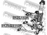 FEBEST 0125-110R vikšro valdymo svirtis 
 Ašies montavimas/vairavimo mechanizmas/ratai -> Valdymo svirtis/pasukamosios svirties sujungimas -> Vairo trauklės (valdymo svirtis, išilginis balansyras, diago
48705-30070, 48705-30080