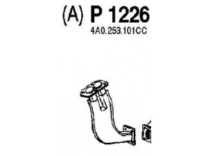 FENNO P1226 išleidimo kolektorius 
 Išmetimo sistema -> Išmetimo vamzdžiai
BM70492, 4A0253101CC