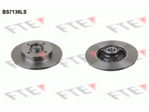 FTE BS7136LS stabdžių diskas 
 Stabdžių sistema -> Diskinis stabdys -> Stabdžių diskas
424919, 424932, 424919, 424932