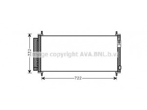 AVA QUALITY COOLING HDA5264 kondensatorius, oro kondicionierius