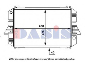 AKS DASIS 070019N radiatorius, variklio aušinimas
2140G9550