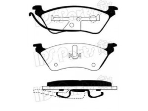 IPS Parts IBR-1993 stabdžių trinkelių rinkinys, diskinis stabdys 
 Techninės priežiūros dalys -> Papildomas remontas
5019805AA, 5071948AA