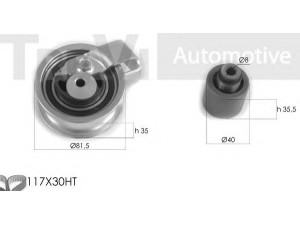 TREVI AUTOMOTIVE KD1261 paskirstymo diržo komplektas 
 Techninės priežiūros dalys -> Papildomas remontas
