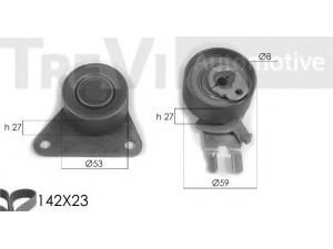 TREVI AUTOMOTIVE KD1237 paskirstymo diržo komplektas 
 Techninės priežiūros dalys -> Papildomas remontas
274518, 30731727