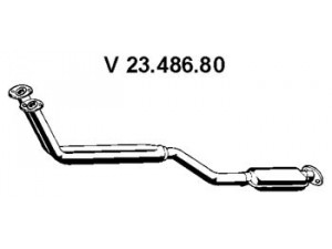 EBERSPÄCHER 23.486.80 priekinis duslintuvas
201 490 06 20, 201 490 40 19