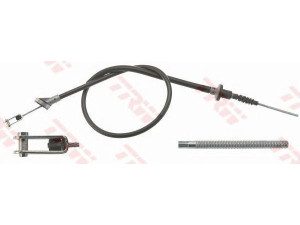 TRW GCC3129 sankabos trosas 
 Dviratė transporto priemonės -> Kabeliai ir tachometro velenaai -> Sankabos trosas
96243488