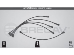 BRECAV 07.400 uždegimo laido komplektas 
 Kibirkšties / kaitinamasis uždegimas -> Uždegimo laidai/jungtys