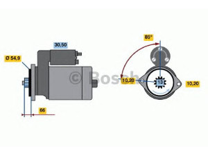 BOSCH 0 986 017 641 starteris 
 Elektros įranga -> Starterio sistema -> Starteris
28100 03030, 28100 62021, 28100 74020