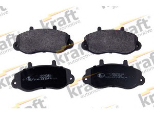 KRAFT AUTOMOTIVE 6005180 stabdžių trinkelių rinkinys, diskinis stabdys 
 Techninės priežiūros dalys -> Papildomas remontas
1605979, 4404777, 4501150, 4502797