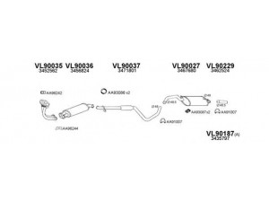 VENEPORTE 900080 išmetimo sistema