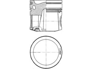KOLBENSCHMIDT 41082600 stūmoklis 
 Variklis -> Cilindrai/stūmokliai
4934860, 4955160, 6754-32-2110