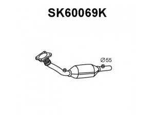 VENEPORTE SK60069K katalizatoriaus keitiklis 
 Išmetimo sistema -> Katalizatoriaus keitiklis
1J0253501CX, 1J0254501BV, 1J0254501BX