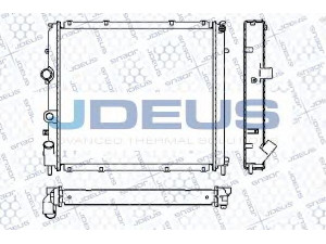 JDEUS RA0230610 radiatorius, variklio aušinimas 
 Aušinimo sistema -> Radiatorius/alyvos aušintuvas -> Radiatorius/dalys
7700301171, 8200330848