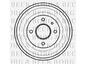 BORG & BECK BBR7015 stabdžių būgnas
1457721, 1466282, 1473957, 1480664