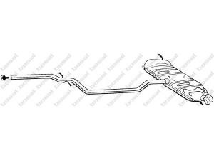 BOSAL 288-175 galinis duslintuvas 
 Išmetimo sistema -> Duslintuvas
1Q0 253 207 E, 1Q0 253 609 A