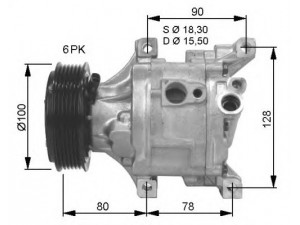 NRF 32466G kompresorius, oro kondicionierius 
 Oro kondicionavimas -> Kompresorius/dalys
1201897, 46819144, 51746931, 71721315