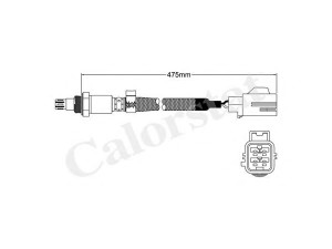 CALORSTAT by Vernet LS150043 lambda jutiklis 
 Variklis -> Variklio elektra
8658237, 86582370, MHK500880