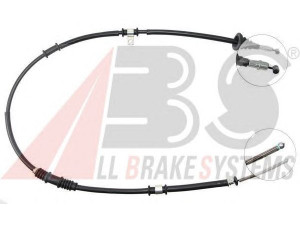 A.B.S. K11337 trosas, stovėjimo stabdys 
 Stabdžių sistema -> Valdymo svirtys/trosai
MB 520341, MB 520343