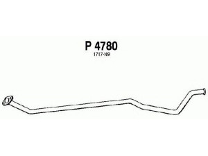 FENNO P4780 išleidimo kolektorius 
 Išmetimo sistema -> Išmetimo vamzdžiai
BM50088, 1717-N9