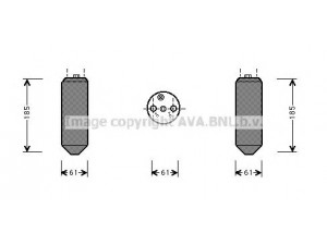 AVA QUALITY COOLING MTD151 džiovintuvas, oro kondicionierius 
 Oro kondicionavimas -> Džiovintuvas
MB898319, MB898320, MR175422, MR398069