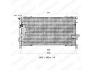 DELPHI TSP0225337 kondensatorius, oro kondicionierius 
 Oro kondicionavimas -> Kondensatorius