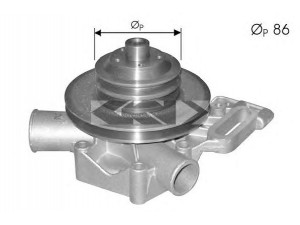 SPIDAN 60080 vandens siurblys 
 Aušinimo sistema -> Vandens siurblys/tarpiklis -> Vandens siurblys
120136, 120137, 75530147, 95548541