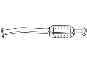 AKS DASIS SG70306 katalizatoriaus keitiklis