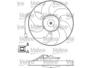 VALEO 696191 ventiliatorius, radiatoriaus 
 Aušinimo sistema -> Oro aušinimas
1253-62, 1253-77, 125362, 125377