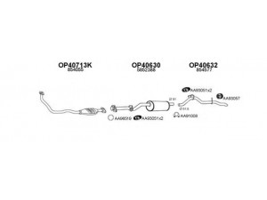 VENEPORTE 770083 išmetimo sistema