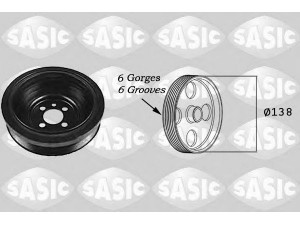 SASIC 2156021 skriemulys, alkūninis velenas 
 Diržinė pavara -> Dirželio skriemulys
03G105243, 1315782, 03G105243, 03G105243