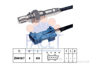 FACET 10.8078 lambda jutiklis 
 Elektros įranga -> Jutikliai
1618 V3, 1618 V3, 11 78 7 548 961